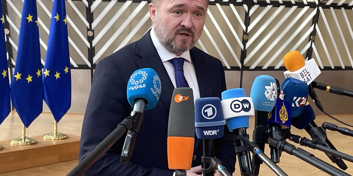 EU:s energikommissionär Dan Jørgensen. Arkivbild