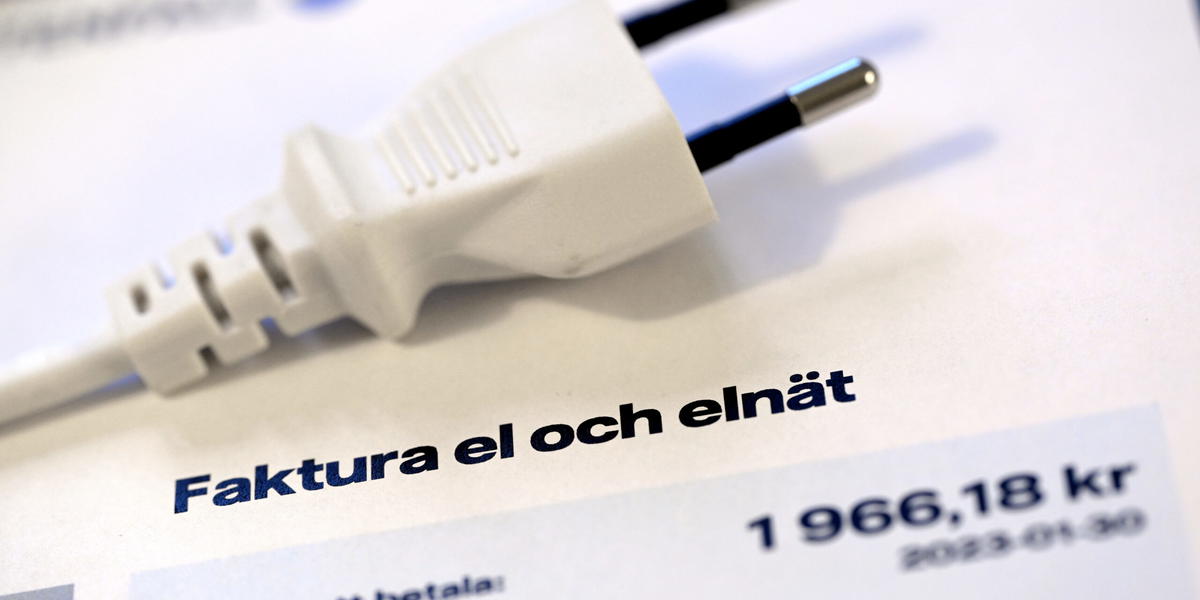 Intresseorganisationen Bostadsrätterna är kritiska till att inte alla inkluderas i regeringens nya elstöd. Arkivbild.
