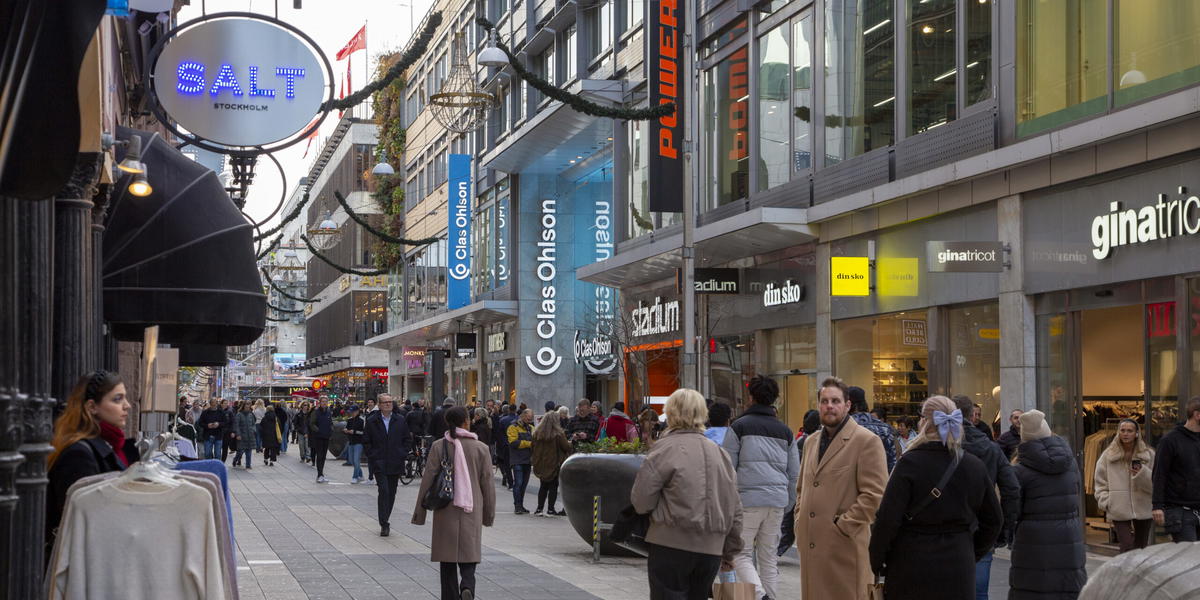 KI presenterar konjunkturbarometer, med hushållens konfidensindikator. Arkivbild