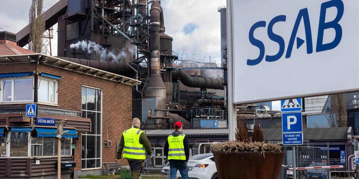 SSAB i Luleå.