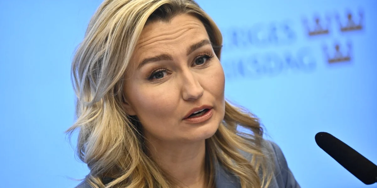 Ebba Busch är näringsminister och Kristdemokraternas partiledare. Arkivbild.