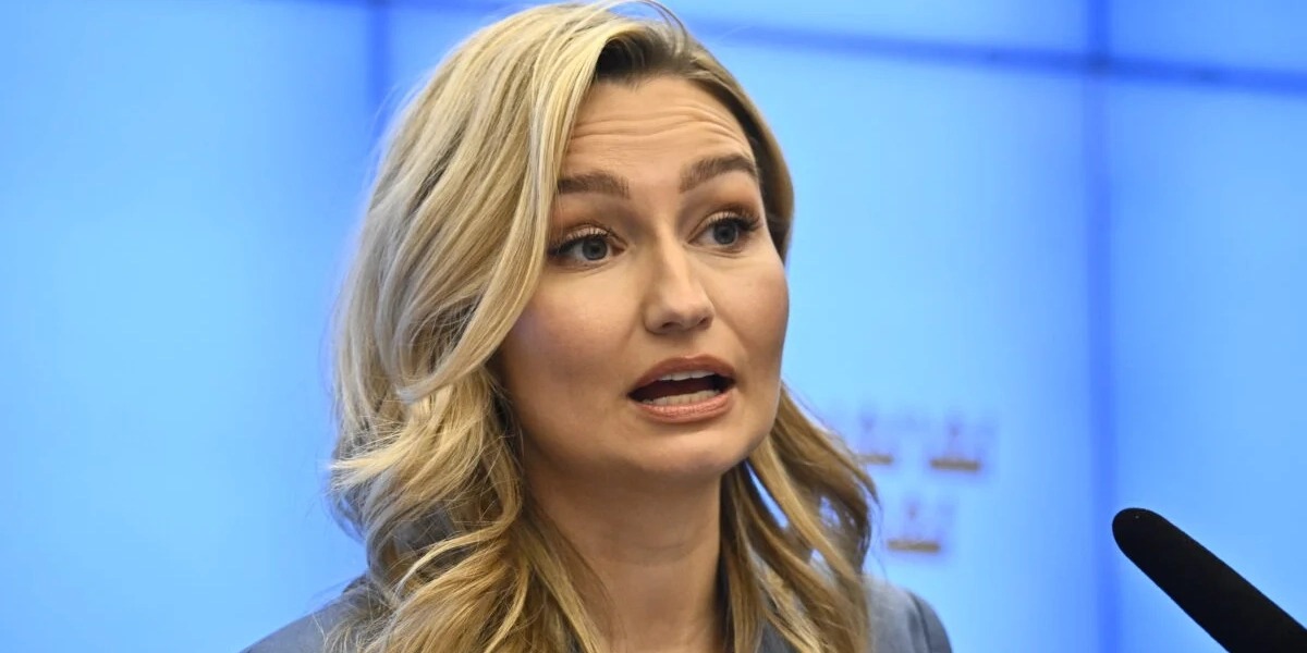 Energi- och näringsminister Ebba Busch (KD). Arkivbild