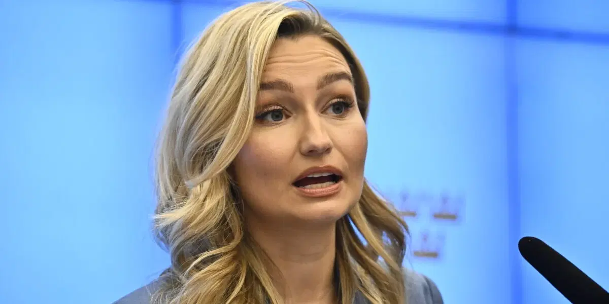 Energi- och näringsminister Ebba Busch (KD). Arkivbild