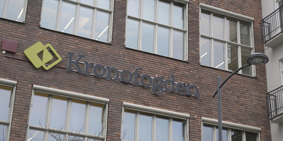 Kronofogden har fått lite mindre att göra. Arkivbild.