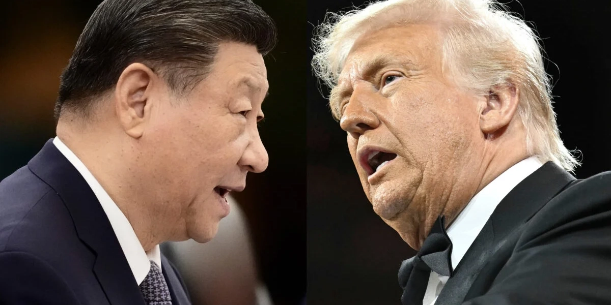 På torsdagen möts Kinas president Xi Jinping och USA:s president Donald Trump. Bilden är ett montage.