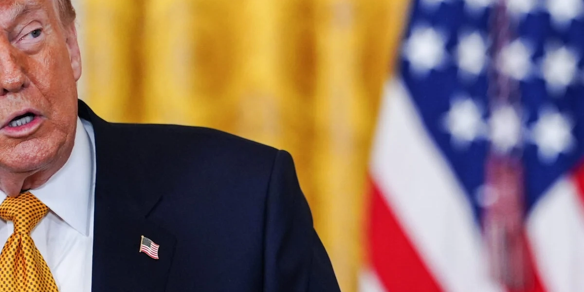 President Donald Trump. Arkivbild.