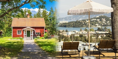 Ett fritidsboende i Sverige och ett i Sydeuropa