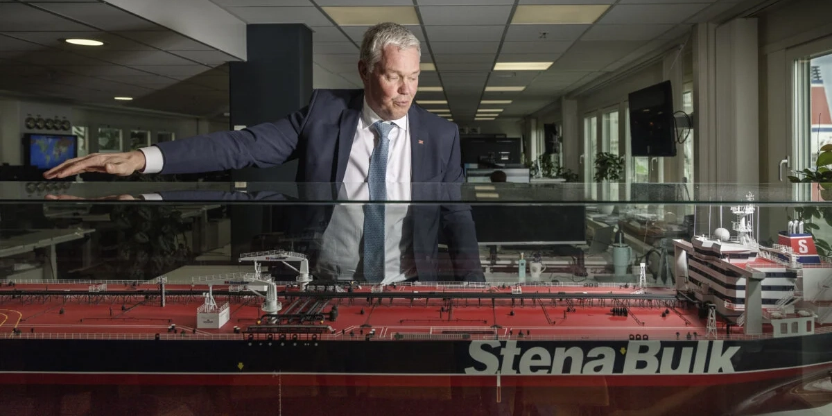 Erik Hånell är vd på Stena Bulk. Arkivbild. 