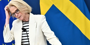 Finansminister Elisabeth Svantesson (M). Arkivbild.