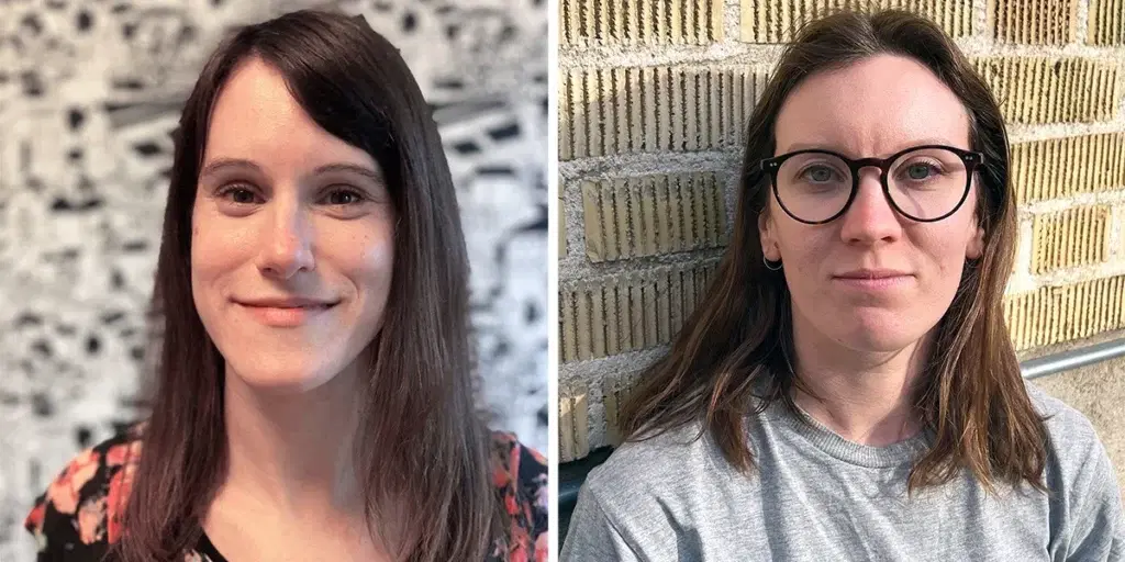Forskarna Eszter Lakatos och Lotta Eriksson är författare till studien om den nya metoden BayesCNA, för analys av cancer-DNA i blodprover.