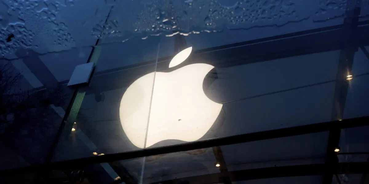 Apple är störst. Arkivbild. 