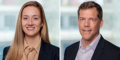 Marina Vilar Geraldi, forskare på Sahlgrenska akademin vid Göteborgs universitet och Mattias Lorentzon, professor på Göteborgs universitet och överläkare på Sahlgrenska Universitetssjukhuset. De har forskat om sambandet mellan tarmflorans sammansättning och äldre kvinnors skörhet.