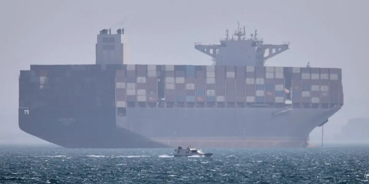 Trafiken genom Hormuzsundet skakas åter av strider mellan USA och Iran. Arkivbild.