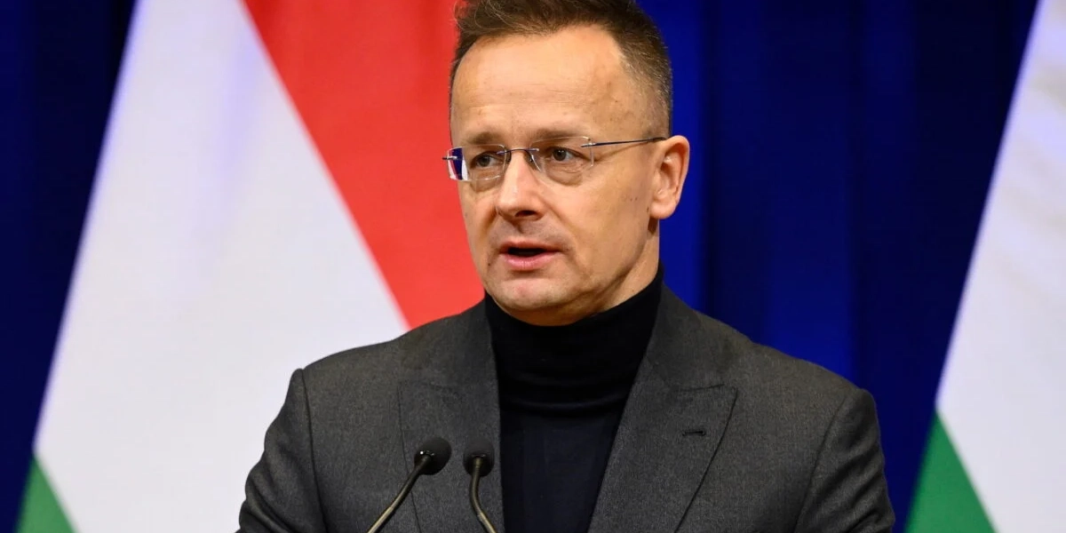 Ungerns tidigare utrikesminister Péter Szijjártó. Arkivbild.