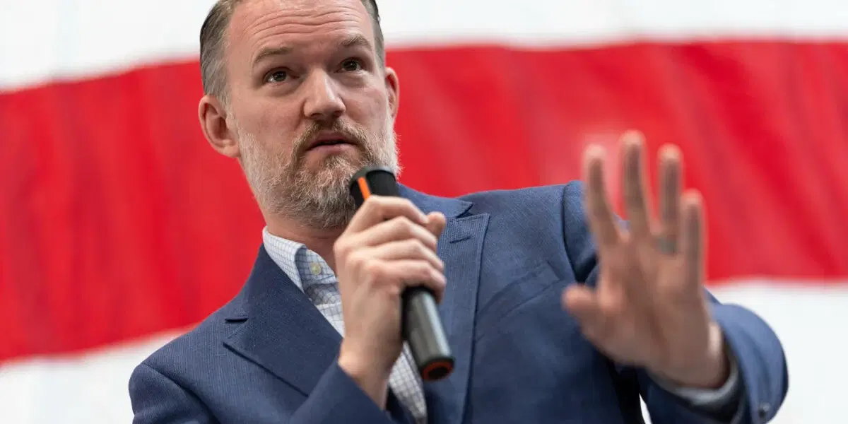USA:s handelsrepresentant Jamieson Greer. Arkivbild.