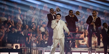 Bad Bunny hade två konserter i Stockholm i sommar. Arkivbild. 