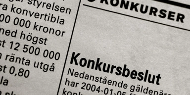 Kreditupplysningsföretaget UC presenterar ny statistik om företagskonkurser.
