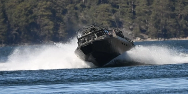 Stridsbåt 90 vid Berga örlogsbas på Muskö. Arkivbild.