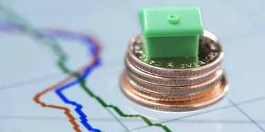 Bostadslån utgjorde 83 procent av den totala utlåningen. Arkivbild.
