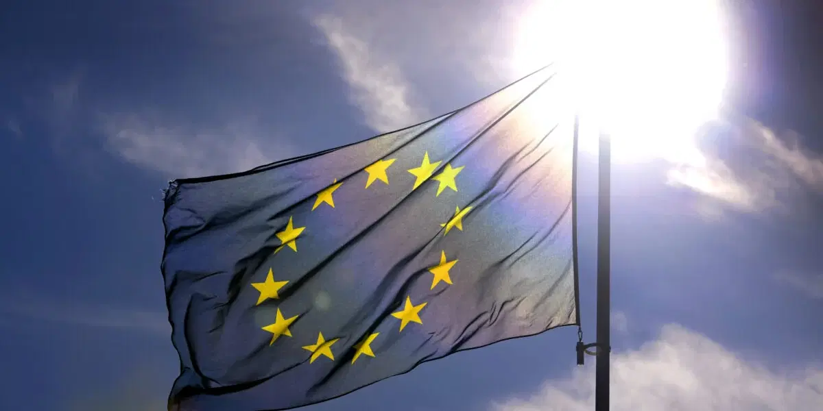 Det ljusnar för Europas ekonomi. Arkivbilvd
