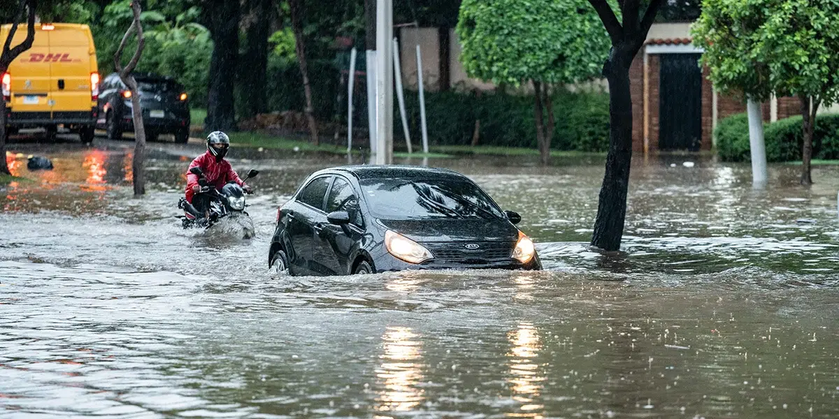 hagel regn extremväder