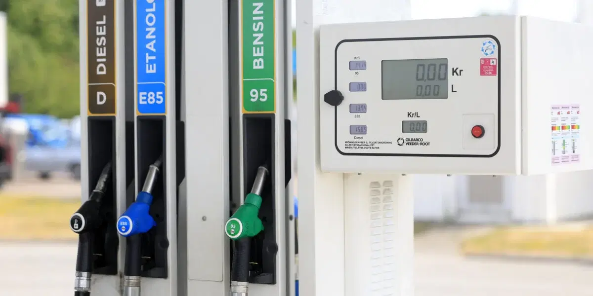 bilägare bensinpump