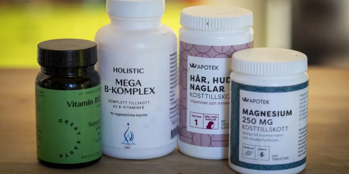 kosttillskott och vitaminer