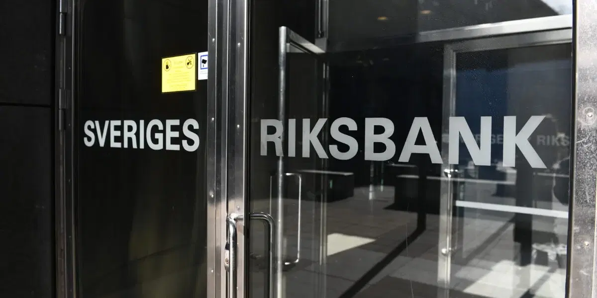 Ny företagsundersökning från Riksbanken. Arkivbild