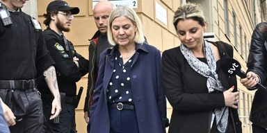 Socialdemokraternas partiledare Magdalena Andersson (S) tidigare i veckan.