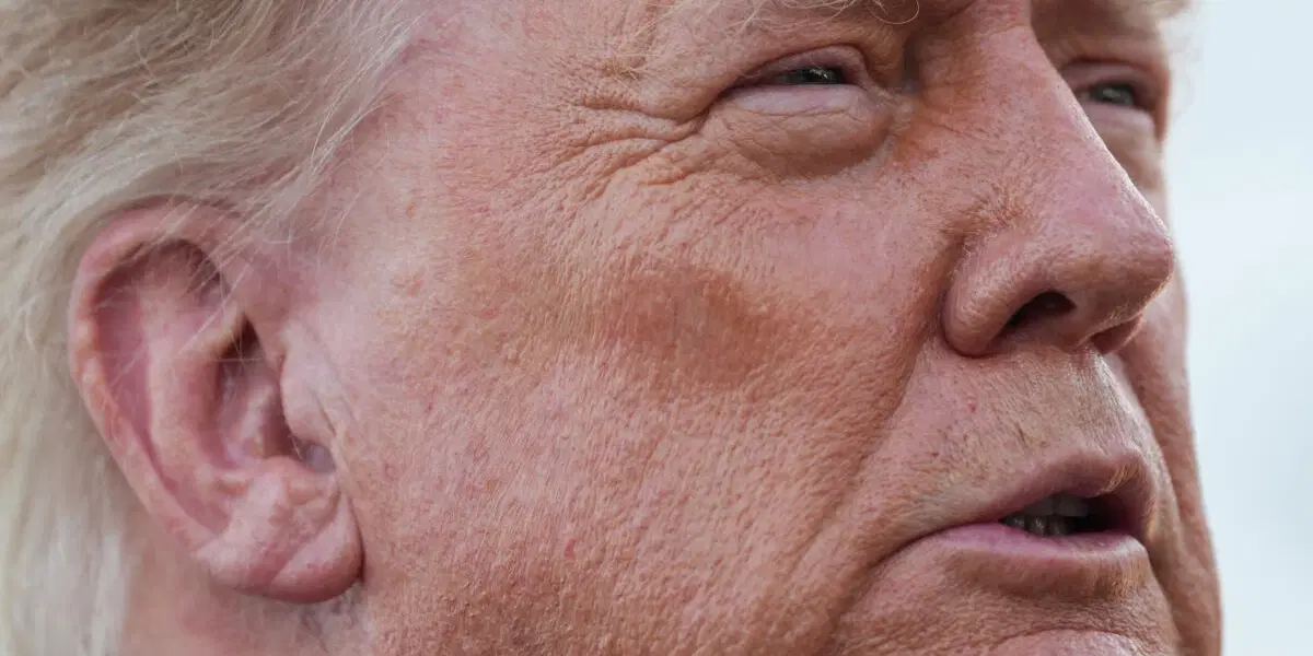 USA:s president Donald Trump under onsdagen.