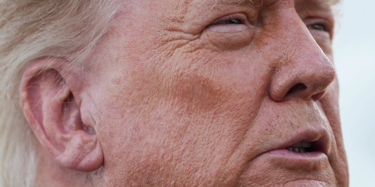USA:s president Donald Trump under onsdagen.