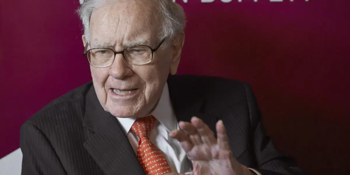 Warren Buffett lämnar som ordförande i Berkshire Hathaway. Arkivbild.