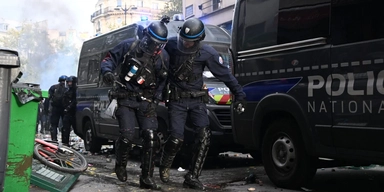 Protester i Frankrike