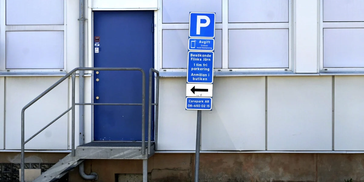 parkerade fel på parkering