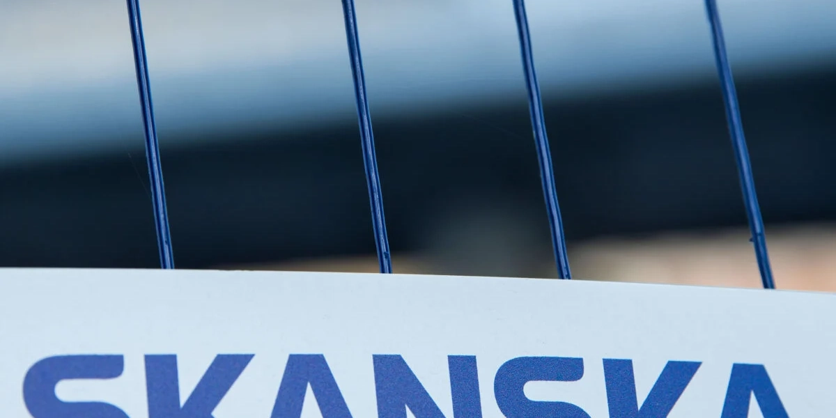 Ny stororder till Skanska i USA. Arkivbild.