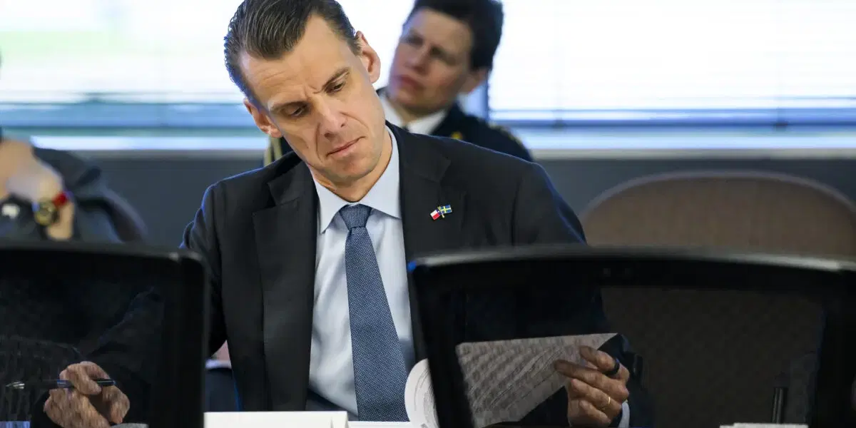 Rapport från Wallenbergsfärens maktbolag Investor, med vd Christian Cederholm. Arkivbild