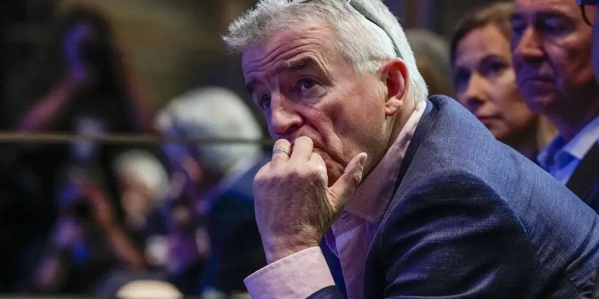Ryanairs vd Michael O’Leary. Arkivbild