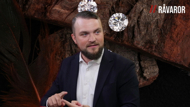 Edvard Lundkvist beskriver vad som händer om du hittar en diamant
