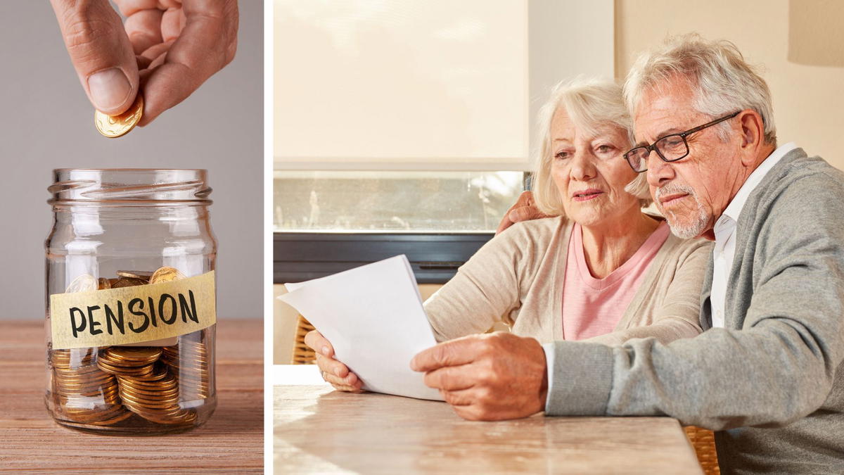 Någon samlar pensionspengar i en burk och ett äldre par läser på ett papper. Fusk med bostadstillägg kostar skattebetalarna flera miljoner kronor.