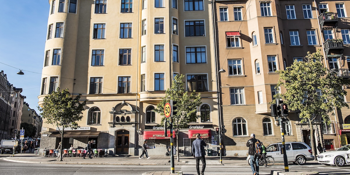 Bostadshus på Karlbergsvägen i Vasastan. Området väger tyngst när svenskar väljer bostad.