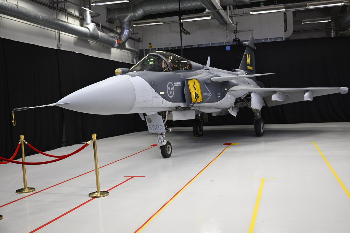 Saab stiger på Stockholmsbörsen. Arkivbild. 